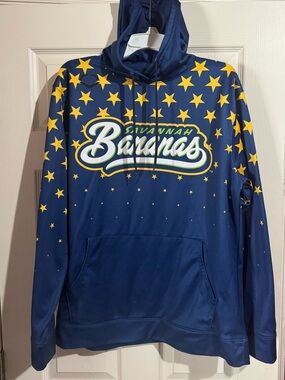Savannah Bananas Navy Star Logo Hoodie